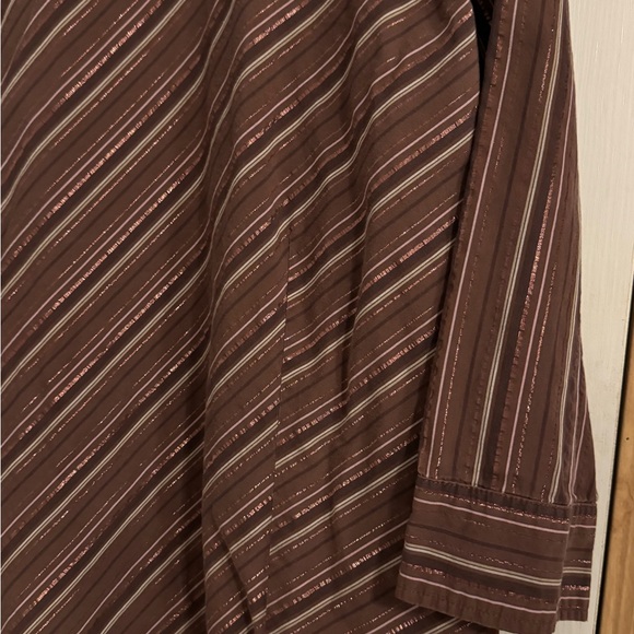 Erika Woman Sz 1X Brown Button Front Skirt VGUC ๐๐ - Picture 5 of 10